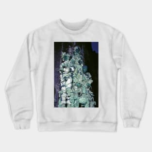 Carnaval  with my inventions on light OKAIO that creates a real RELIEF and Studio Portable OKAIO  06 (c)(h)  by Olao-Olavia / Okaio Créations 1998 Crewneck Sweatshirt